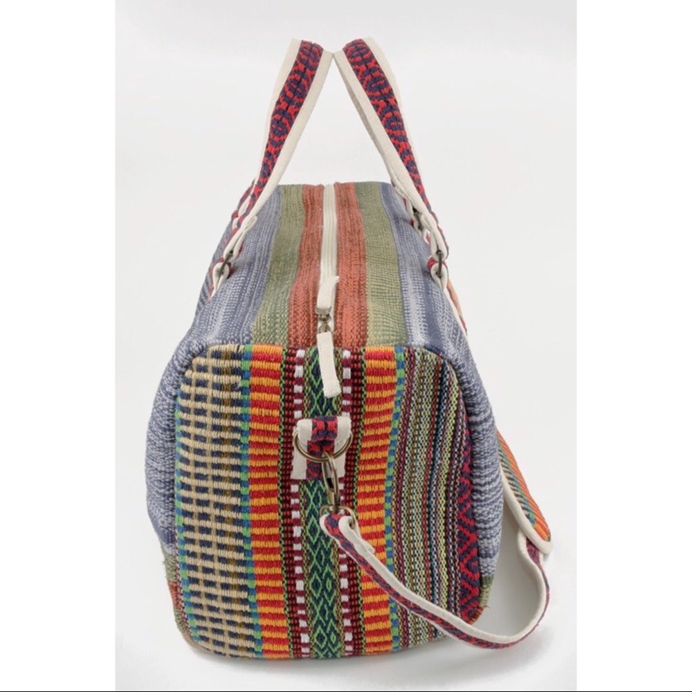 💐5⭐️Boho Chic Aztec Inspired Boston Bag - Picture 4 of 7
